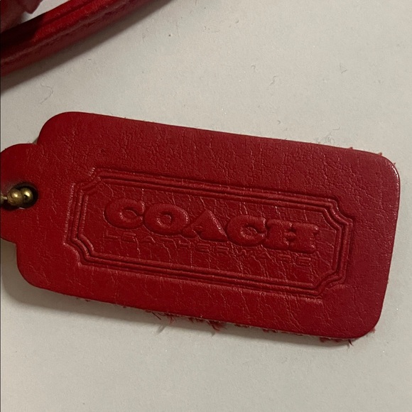 Coach Vibrant Red Crossbody Bag - Picture 4 of 6